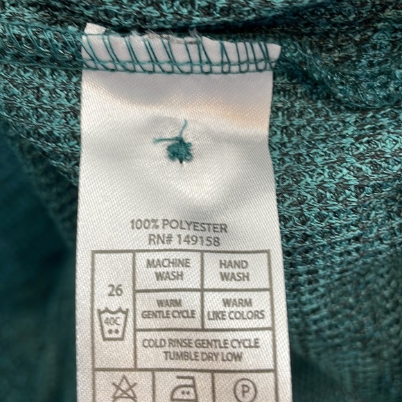 Nomad sweatshirt men Medium long sleeve 1/4 button pullover front pocket shirt - Picture 7 of 8